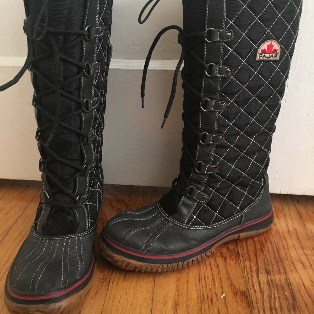 Pajar snow boots Freestyle Quilted Black 40 9.5